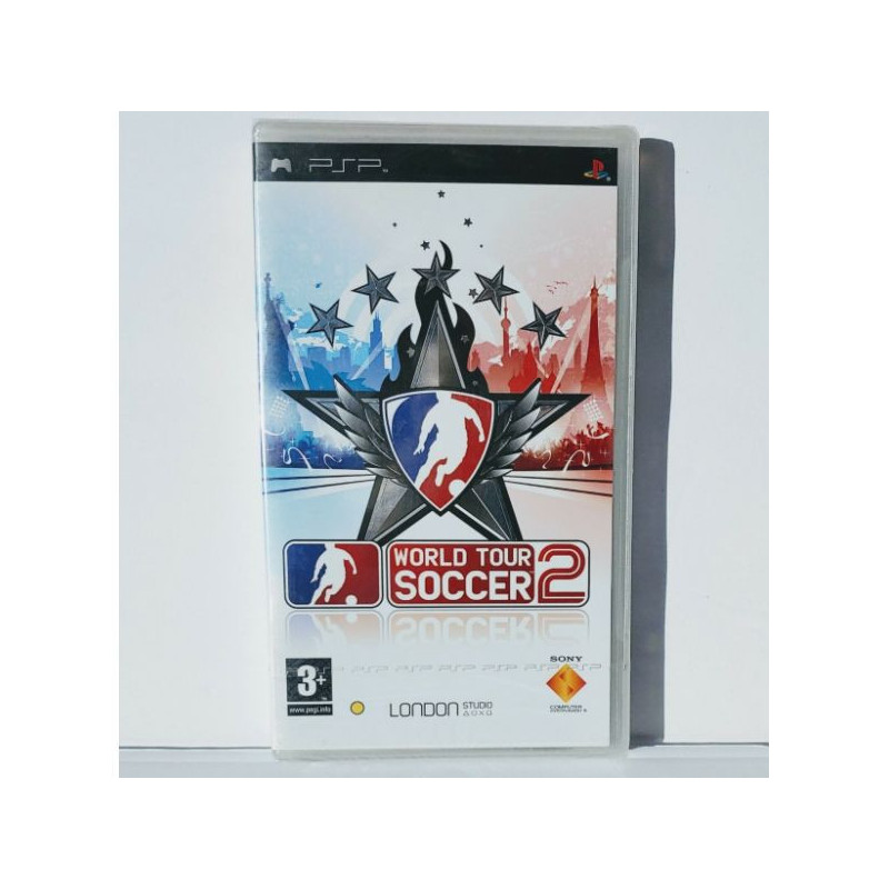 PSP NEW FACTORY SEALED WORLD TOUR SOCCER 2 PLAYSTATION PORTABLE REGION FREE PAL