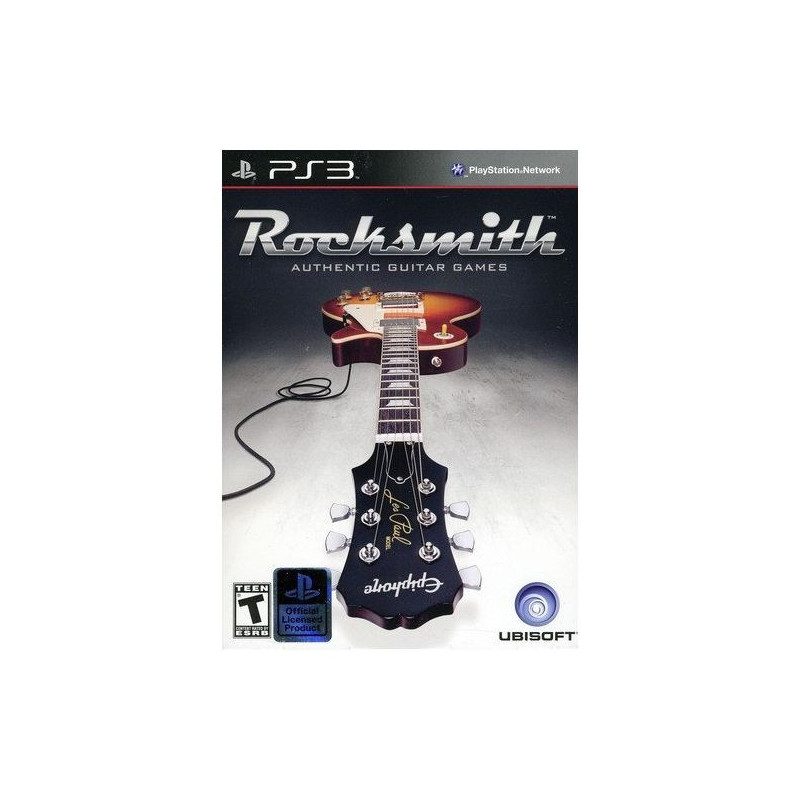 ROCKSMITH AUTHENTIC GUITAR GAMES PLAYSTATION 3