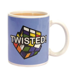 RUBIKS CUBE TWISTED MUG