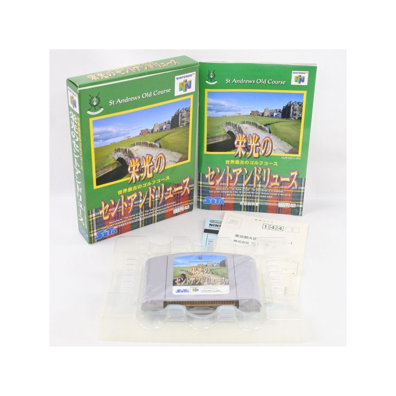 ST ANDREWS OLD COURSE N64 IMPORT JAP