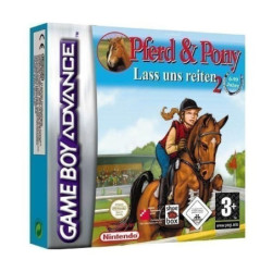 GAMEBOY ADVANCE - PFERD & PONY LASS UNS REITEN 2 MIT OVP GEBRAUCHT