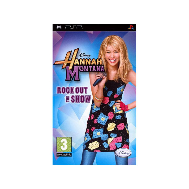 HANNAH MONTANA - ROCK OUT THE SHOW PSP