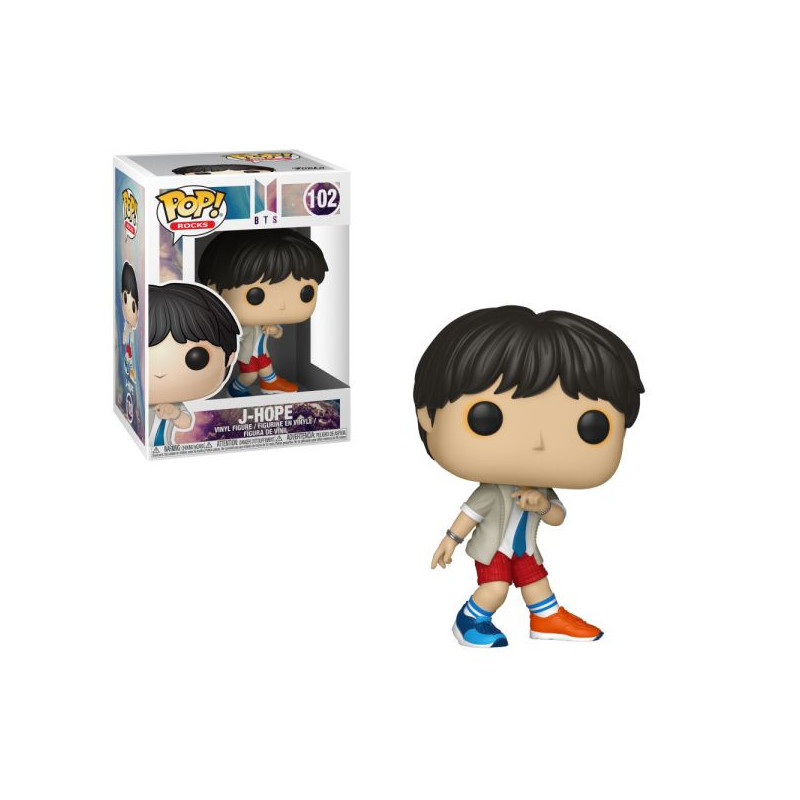 FUNKO  ACTION FIGURES  - POP! ROCKS J-HOPE FIGURE