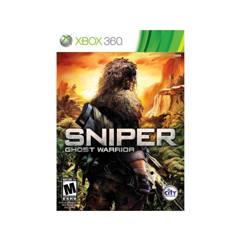 SNIPER GHOST WARRIOR XBOX 360