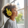 CASQUE FILAIRE  ENFANT POKEMON PIKACHU JAUNE