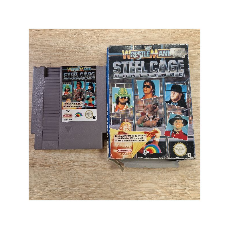 STEEL CAGE CHALLENGE NES