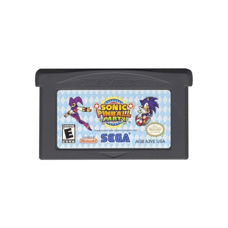 SEGA SONIC PINBALL PARTY NINTENDO GBA