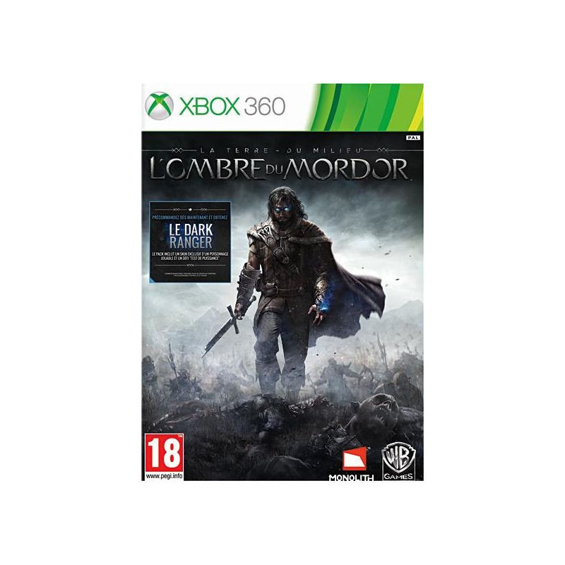 LA TERRE DU MILIEU L OMBRE DU MORDOR XBOX 360