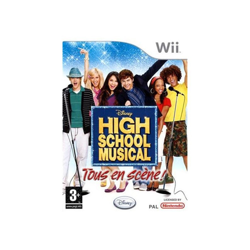 WII HIGH SCHOOL MUSICAL TOUS EN SCENE