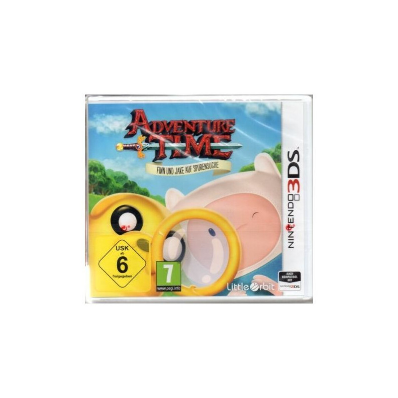 ADVENTURE TIME - FINN UND JAKE AUF SPURENSUCHE - NINTENDO 3DS - DEUTSCH - NEU   OVP