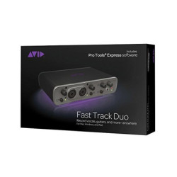 AVID FAST TRACK DUO USB AUDIO INTERFACE W PRO TOOLS EXPRESS EDUCATIONAL VERSION