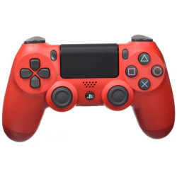 MANETTE BT DUALSHOCK 4 ROUGE - PS4