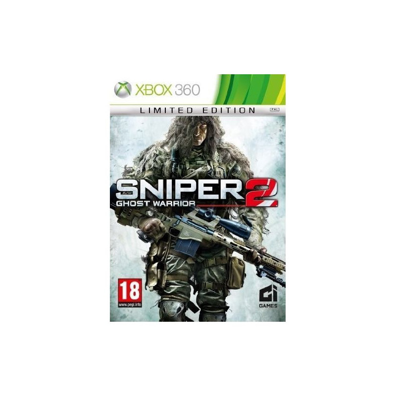 SNIPER GHOST WARRIOR 2 - DITION LIMITE XBOX 360