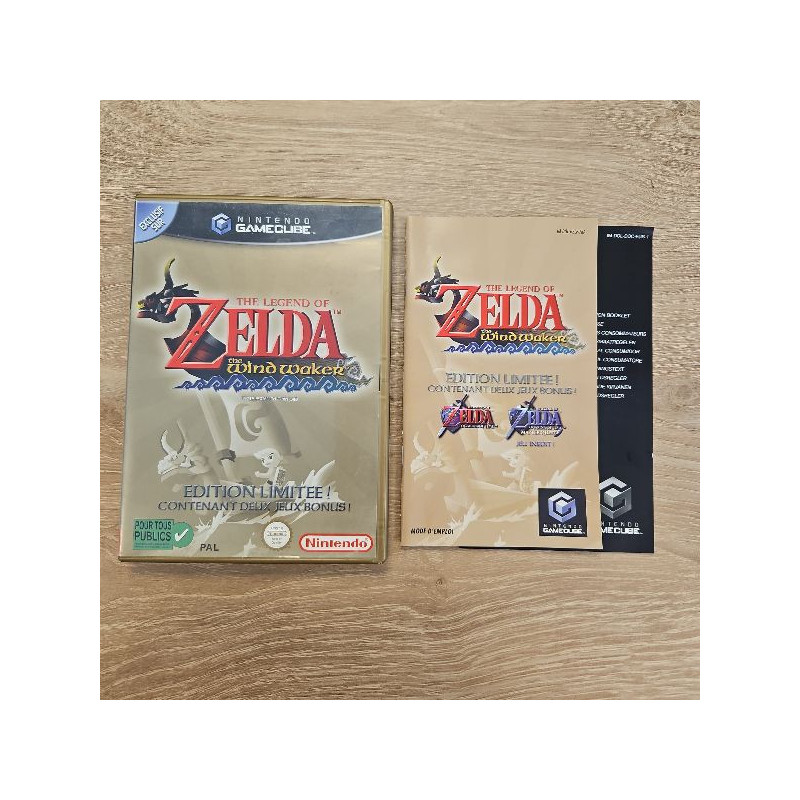 THE LEGEND OF ZELDA THE WINDWAKER EDITION LIMITEE (ITALIEN)