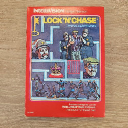 LOCK N CHASE MATTEL ELECTRONICS INTELLIVISION