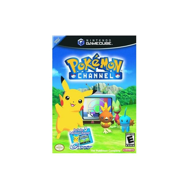 POKEMON CHANNEL GAME CUBE