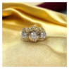 BAGUE 18K DTS 1.10CT T51 8.14GR