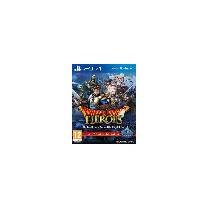 DRAGON QUEST HEROES THE WORLD TREES WOE AND THE BLIGHT DAY ONE EDITION