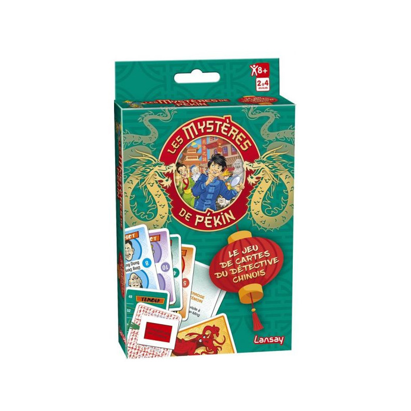 JEU DE CARTES LANSAY LES MYSTERES DE PEKIN