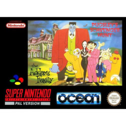 SNES - ADDAMS FAMILY PUGSLEY S SCAVENGER HUNT MIT OVP GEBRAUCHT