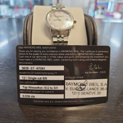 RAYMOND WEIL 28MM QUARTZ