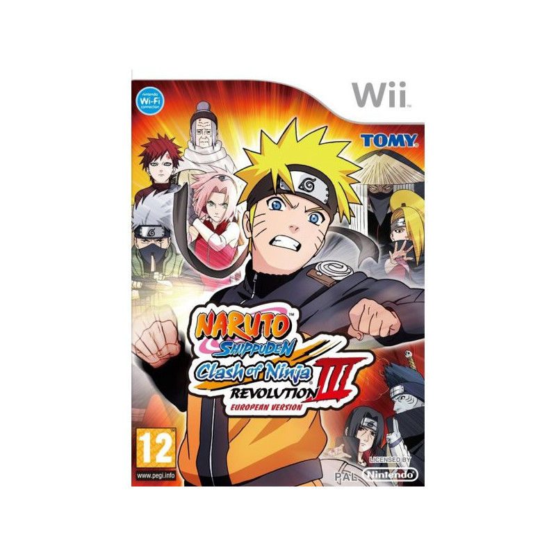 NARUTO SHIPPUDEN CLASH OF NINJA REVOLUTION 3