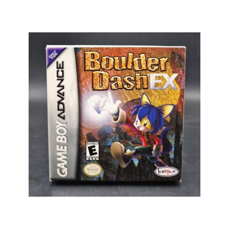 BOULDER DASH EX GBA IMPORT US SANS BOITE