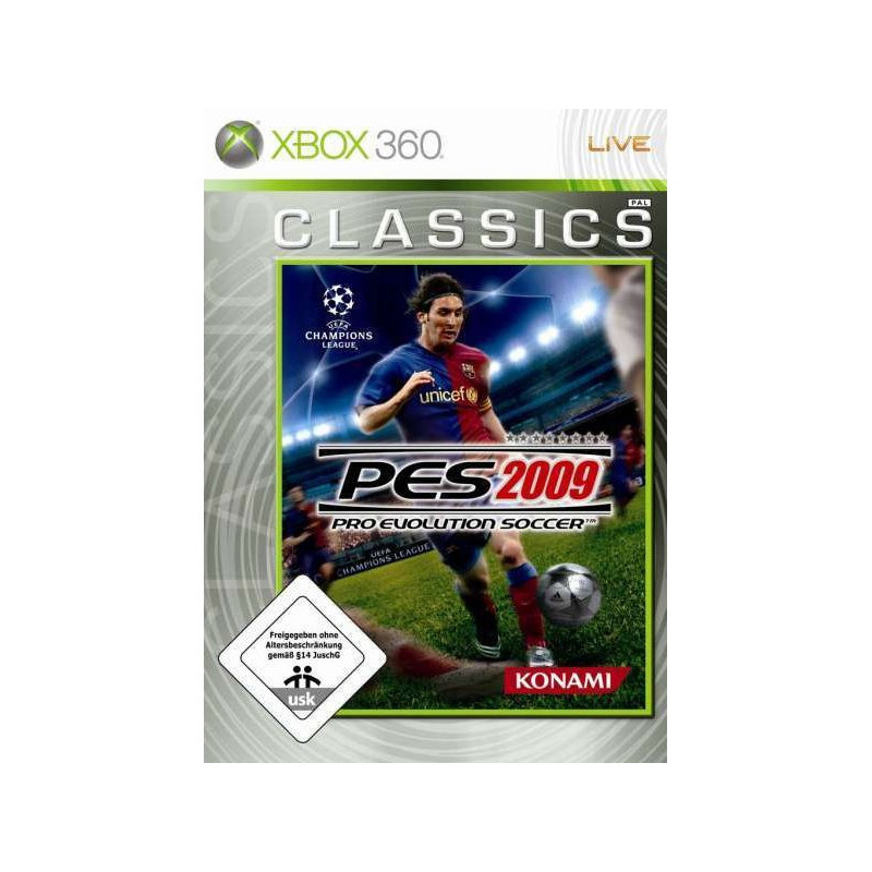 PRO EVOLUTION SOCCER 2009 XBOX 360