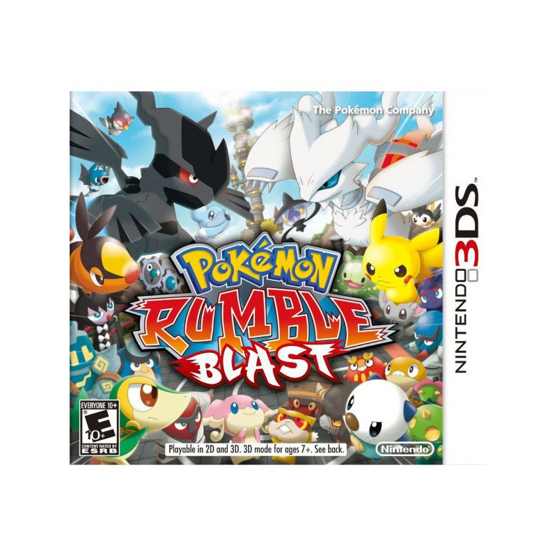 POKEMON: RUMBLE BLAST!  NINTENDO 3DS  IMPORT JAPAN