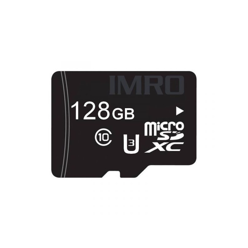 IMRO MICROSDXC 10 128GB UHS-3 ADP MEMORY CARD CLASSE 10