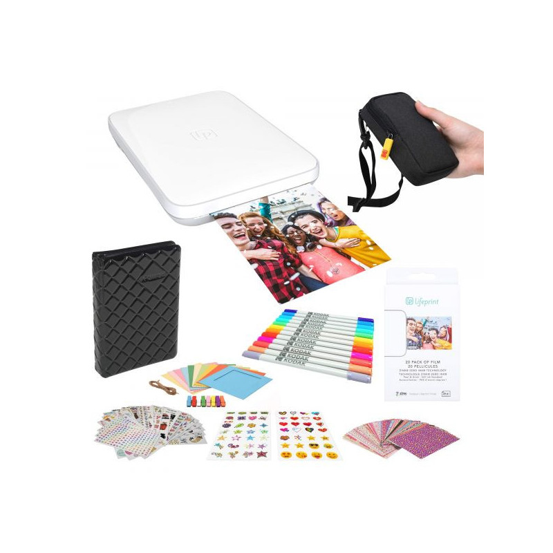 LIFEPRINT 3X4.5 PRINTER WHITE PACKAGING