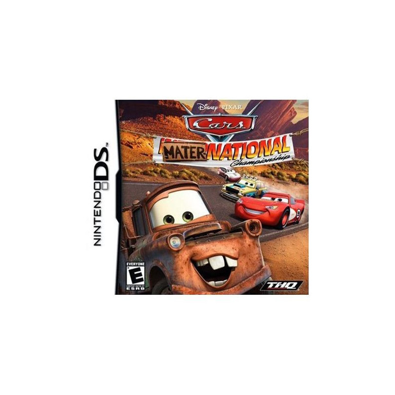 DISNEY PIXAR S CARS MATER-NATIONAL CHAMPIONSHIP - NINTENDO DS USED