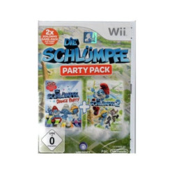 DIE SCHLUMPFE PARTY PACK  1 & 2  - NINTENDO WII - DEUTSCH - NEU   OVP