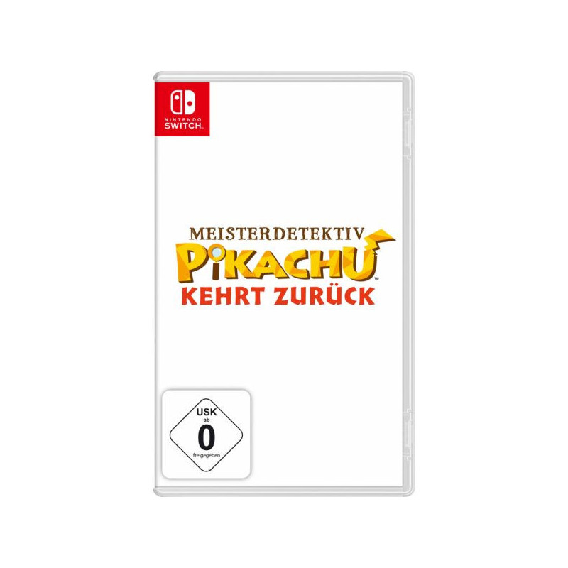 NINTENDO SWITCH SPIELESOFTWARE MEISTERDETEKTIV PIKACHU