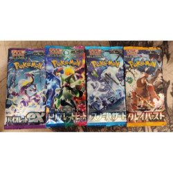 BOOSTER POKEMON SET CLAY BURST VIOLET TRIPLET BEAT SNOW HAZARD JAP