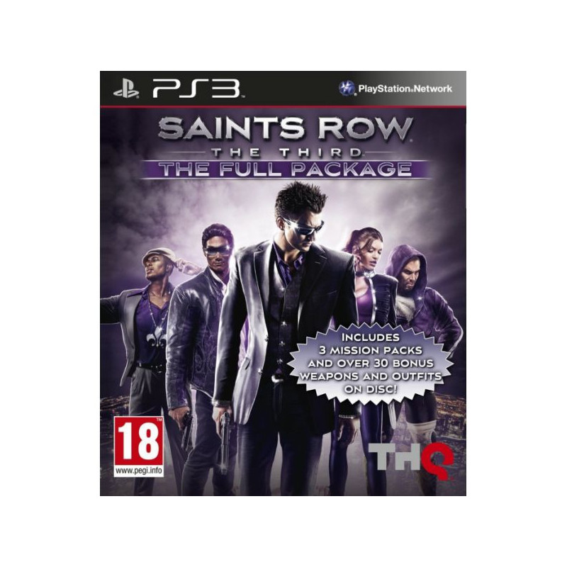 SAINTS ROW THE THIRD - LE GROS PAQUET PS3