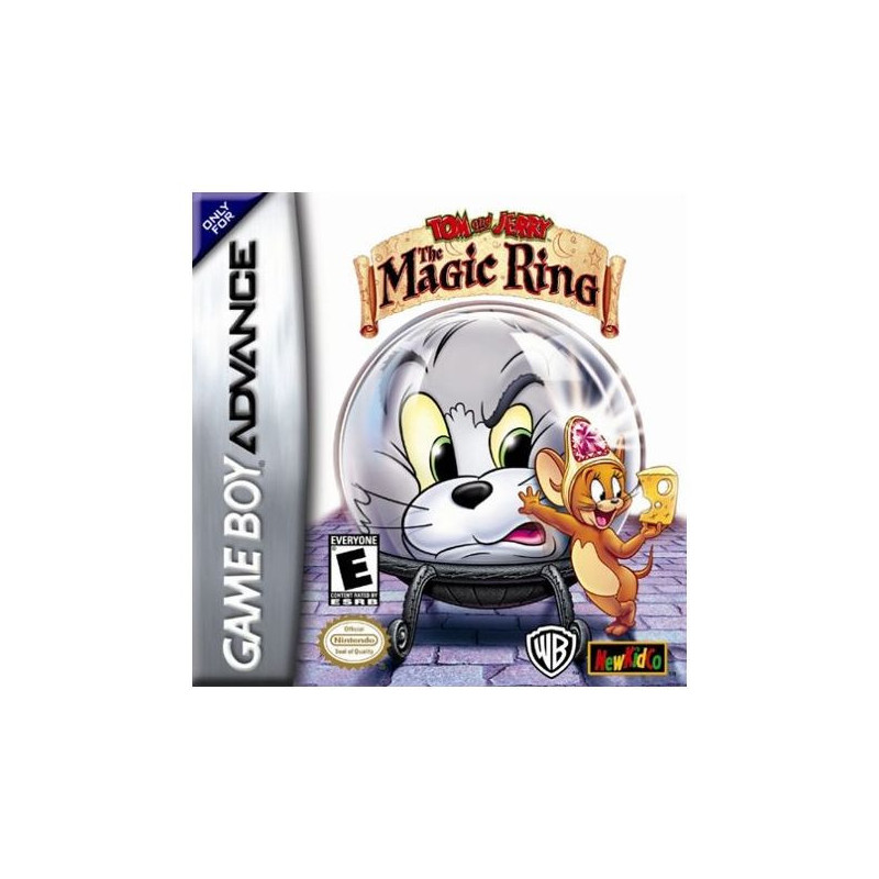 TOM AND JERRY THE MAGIC RING - NINTENDO GAMEBOY ADVANCE GBA USED