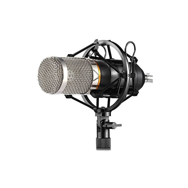 ZINGYOU BM-800 CONDENSER MICROPHONE CARDIOID STUDIO RECORDING MICROPHONE WITH