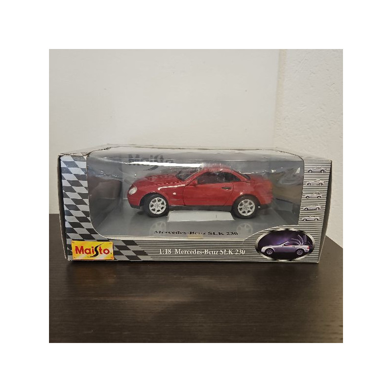 VOITURE MAISTO ECHELLE 1/18 DIECAST 31842 1996 MERCEDES BENZ SLK 230