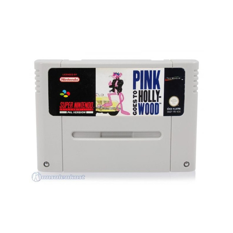 SNES - PINK GOES TO HOLLYWOOD