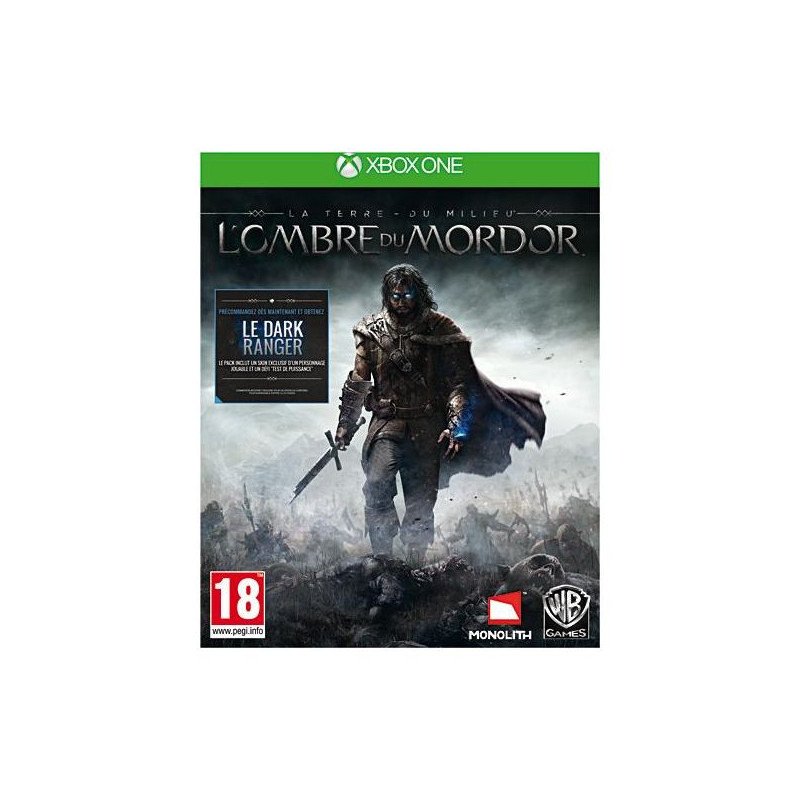 TERRE DU MILIEU L OMBRE DU MORDOR XBOX ONE