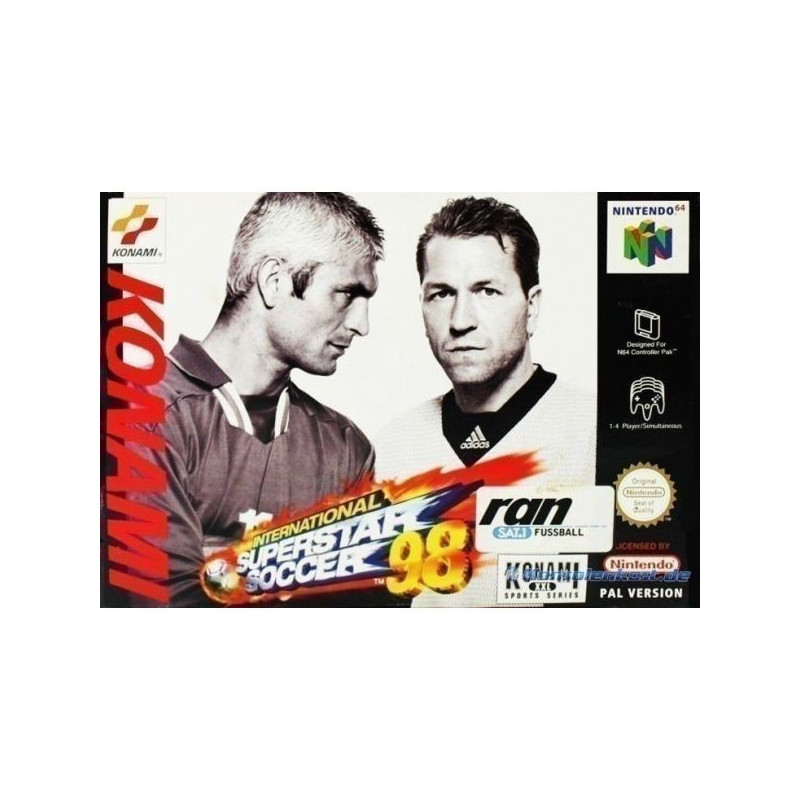 N64 - INTERNATIONAL SUPERSTAR SOCCER 98