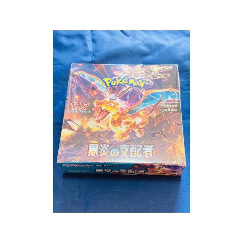 BOOSTER POKEMON SCARLET & VIOLET RULER OF THE BLACK FLAME JAP SV3