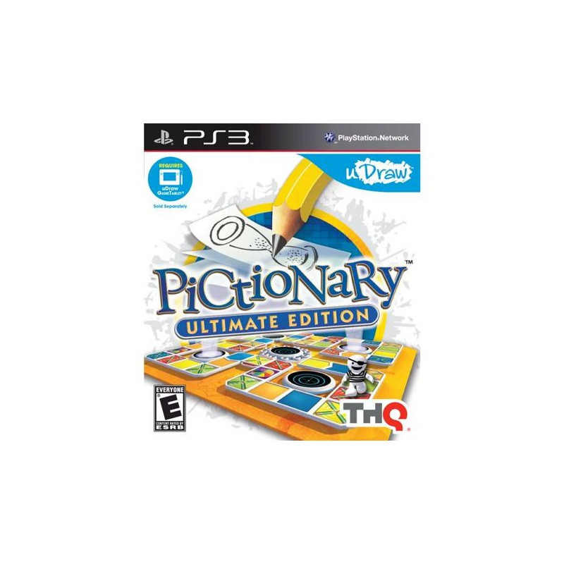 UDRAW PICTIONARY ULTIMATE EDTIION (PS3) - PRE-OWNED