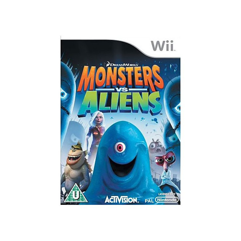 MONSTRES VS ALIENS WII