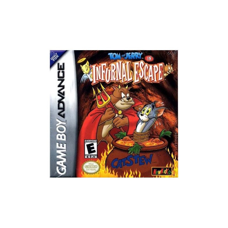 TOM AND JERRY INFURNAL ESCAPE - NINTENDO GAMEBOY ADVANCE GBA USED