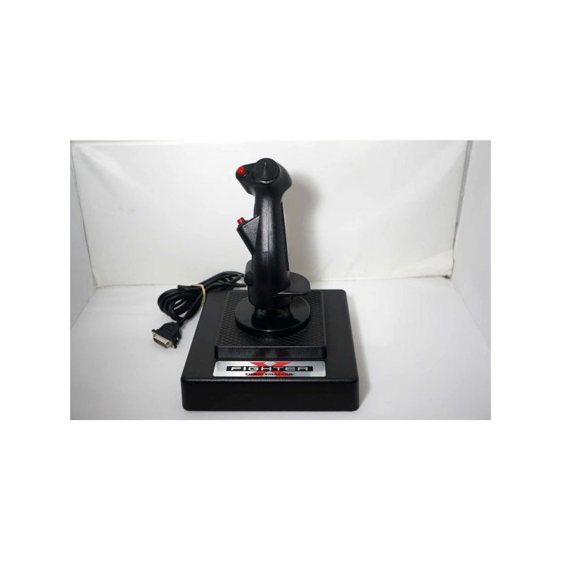 VINTAGE THRUSTMASTER X-FIGHTER FLIGHT CONTROL SYSTEM   WIRED JOYSTICK