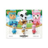 NINTENDO AMIIBO - ANIMAL CROSSING - 3-PACK JAPAN IMPORT KAIZO TOTAKEKE LISA - K.K. CYRUS REESE