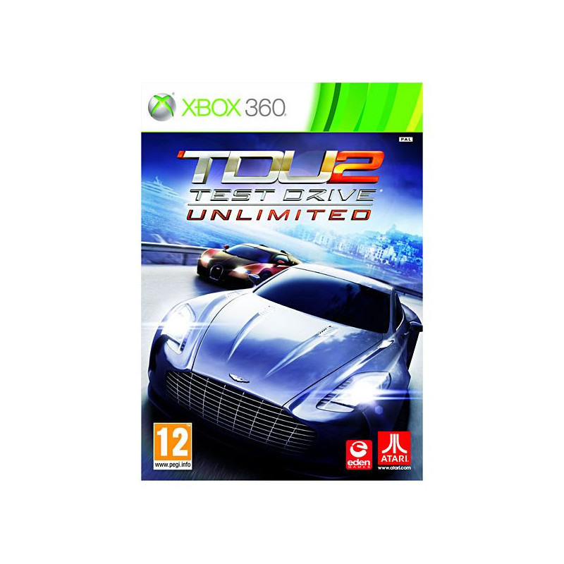 TEST DRIVE UNLIMITED 2 XBOX 360