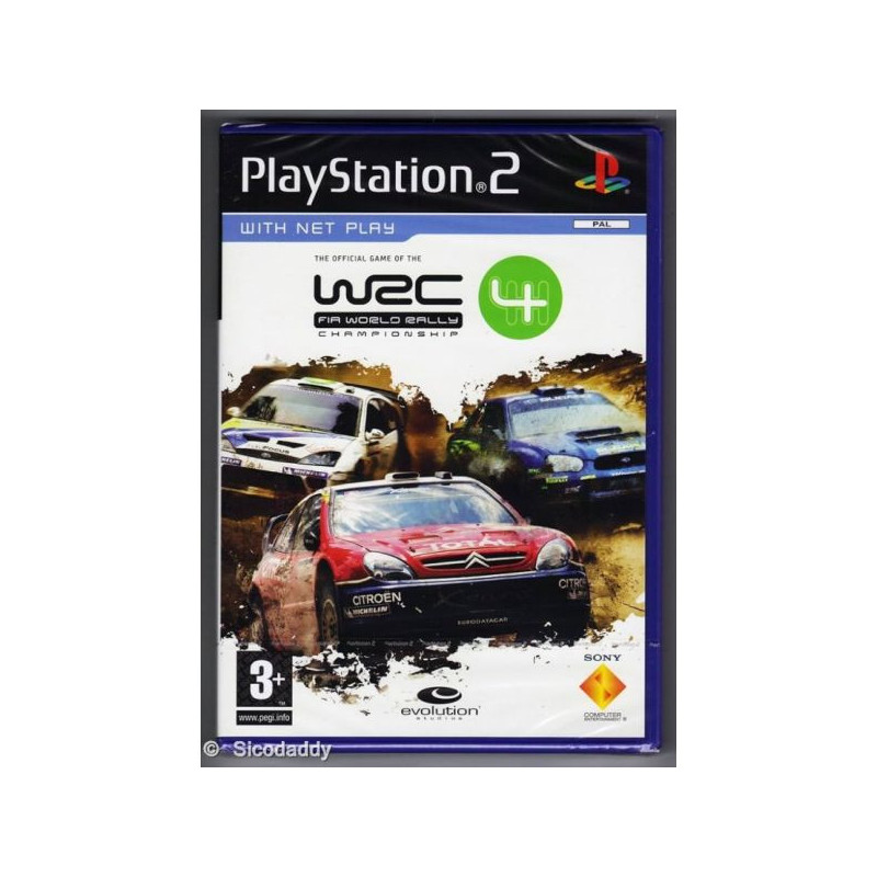 WRC FIA WORLD RALLY CHAMPIONSHIP 04 PAL - PS2